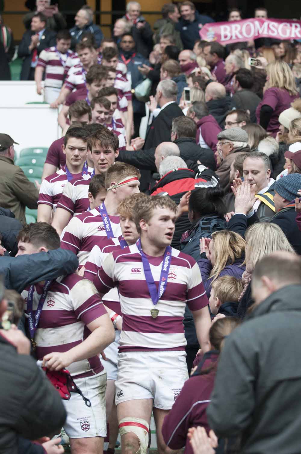 NatWest Schools Cup Final (won 18-10 against QEGS Wakefield